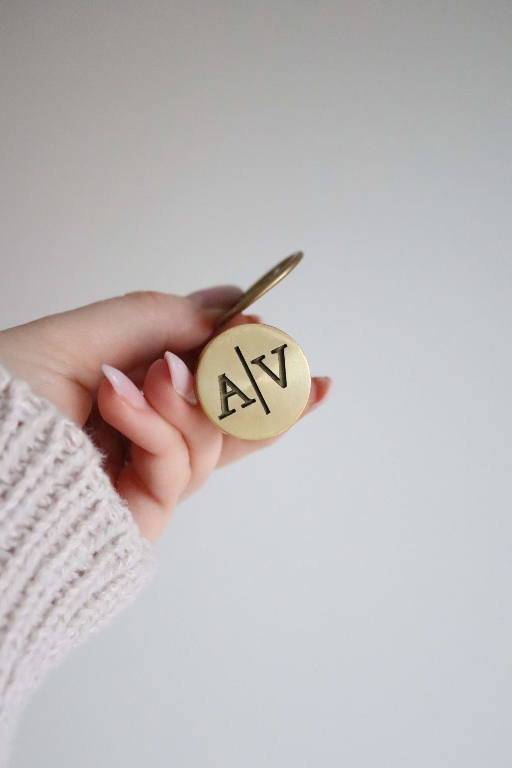 Siegelstempel mit Initialien personalisiert – Bild 3