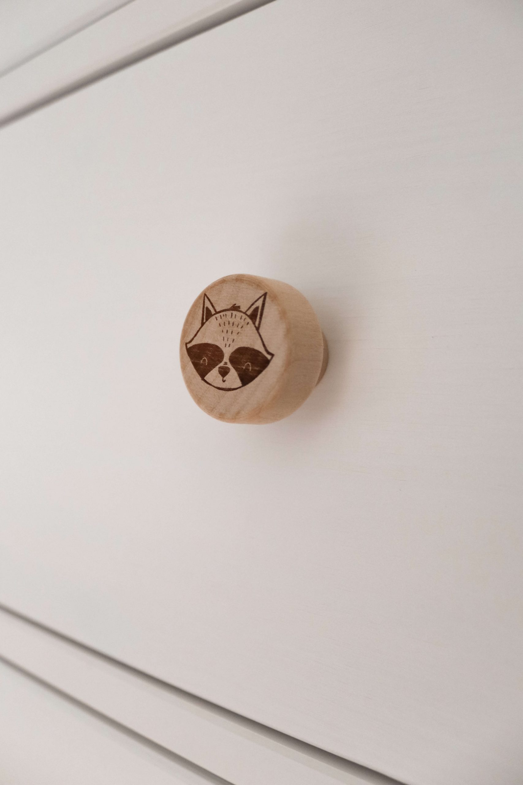 Möbelknöpfe aus Holz mit Tiermotiven – Bild 7
